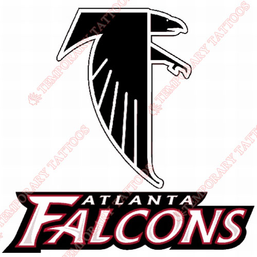 Atlanta Falcons Customize Temporary Tattoos Stickers NO.399